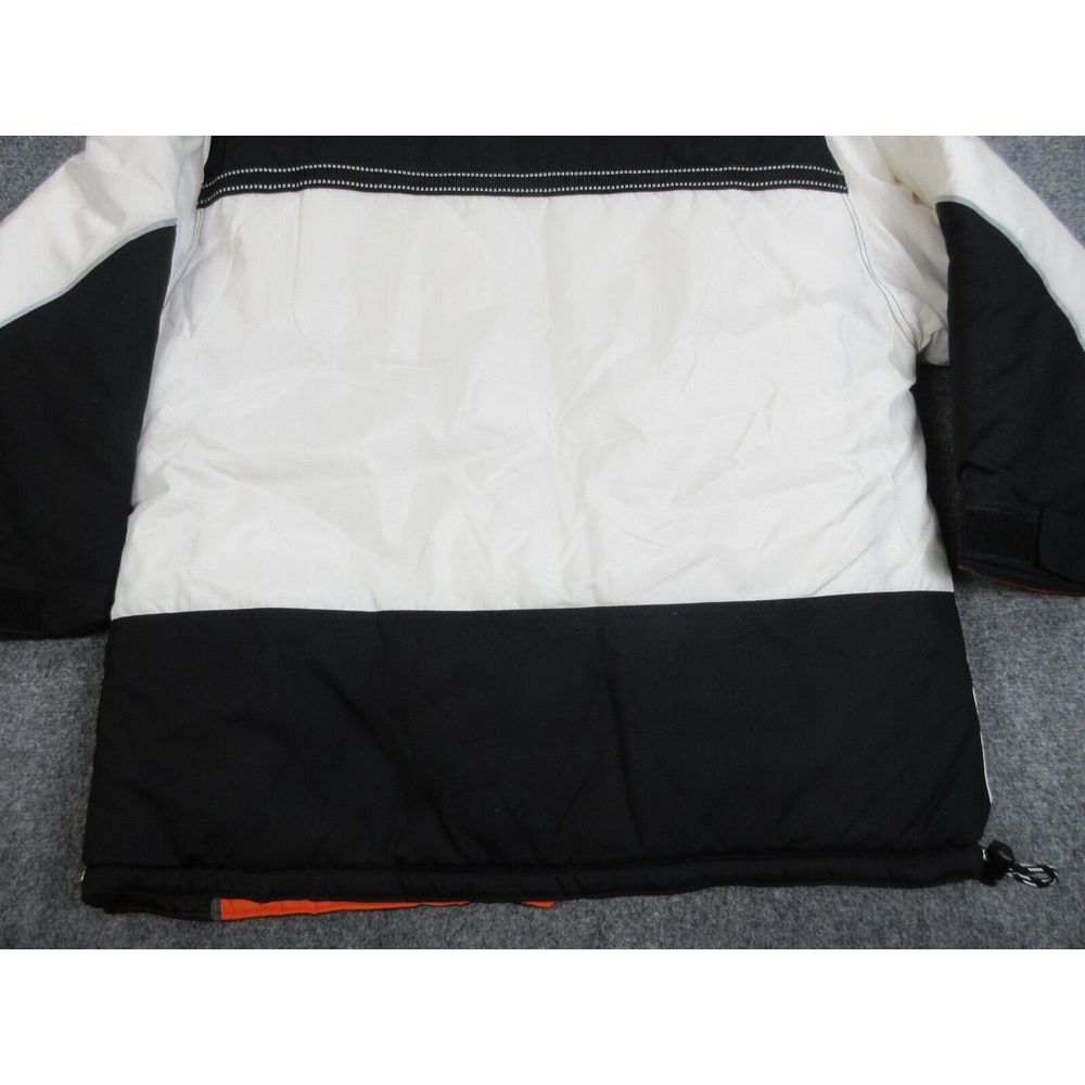 VINTAGE Southpole Jacket Mens Extra Large White Reversible Y2K Puffer Coat NEW - Picture 13 of 16